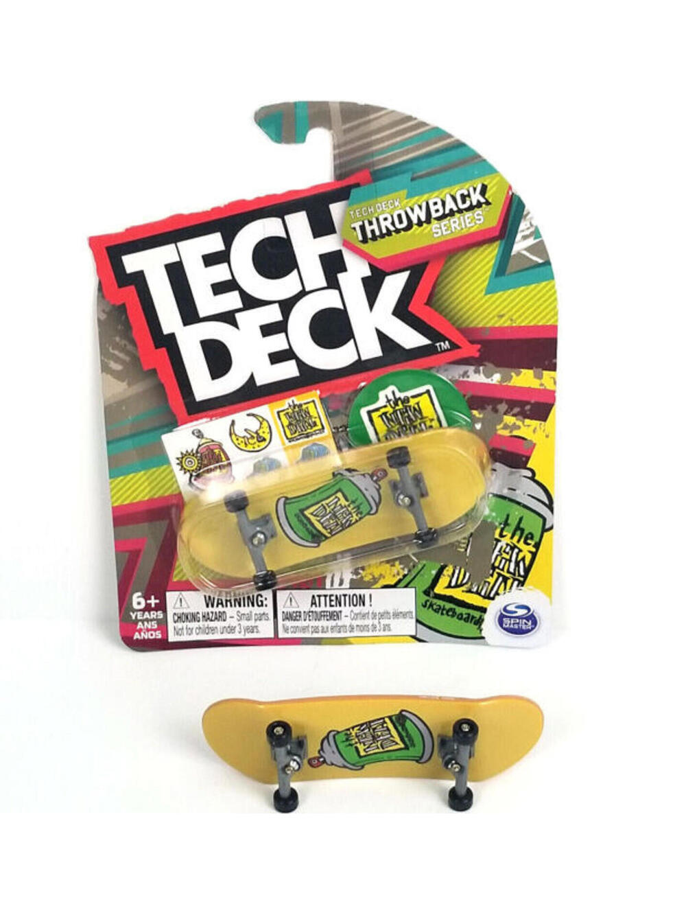 Tech Deck Throwback Series Fingerboard Set The New Deal Walmart Excusive